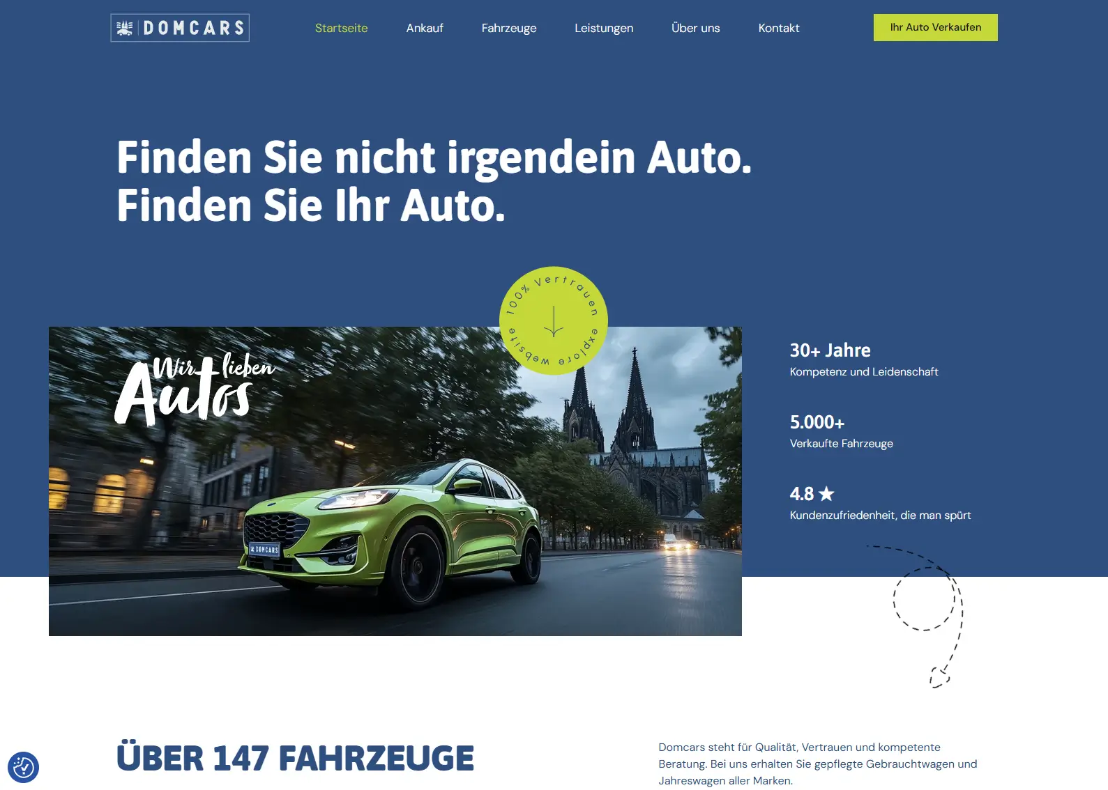 Autohaus Webseite